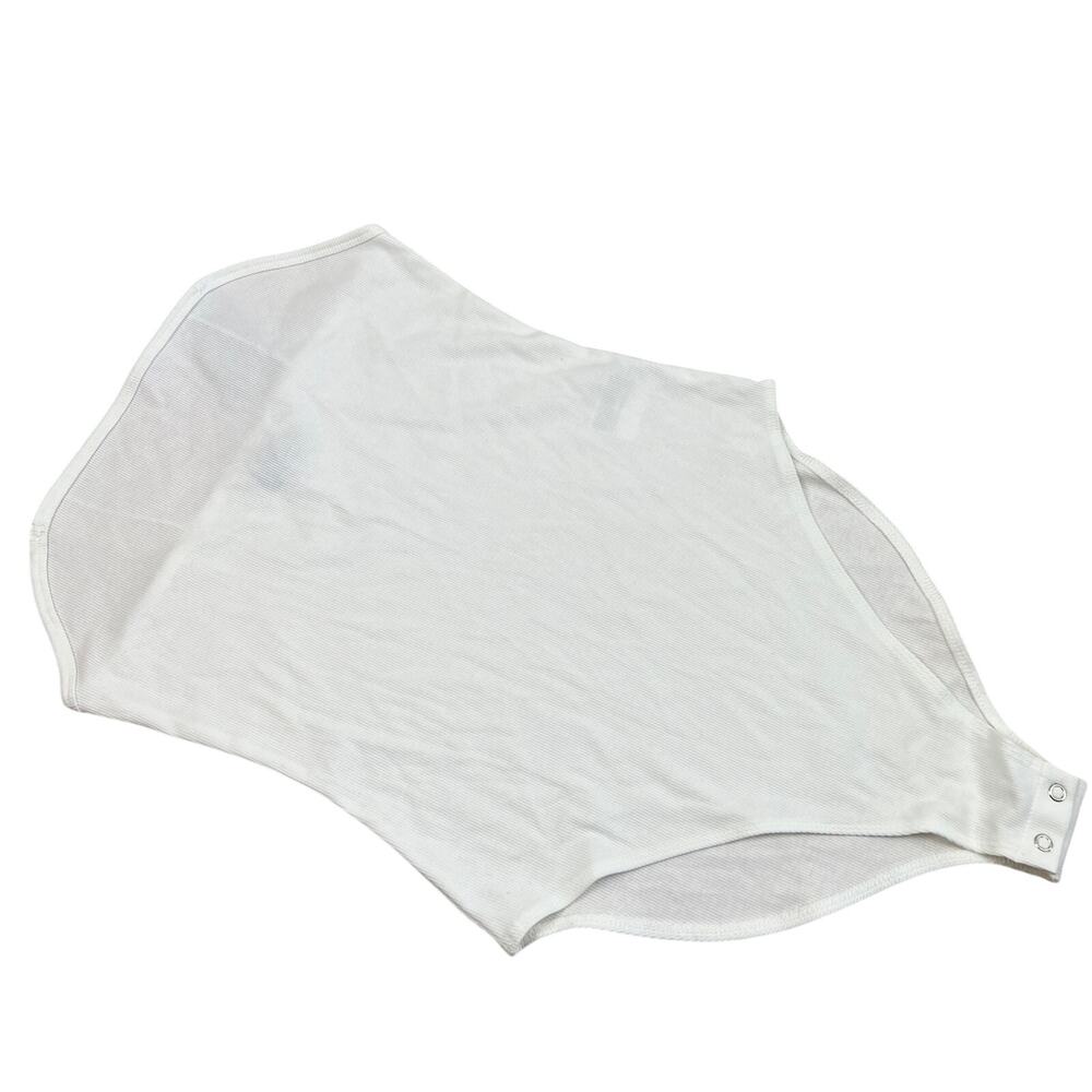 Wild Fable Women's White Spaghetti Strap Bodysuit - Size XL - NWT